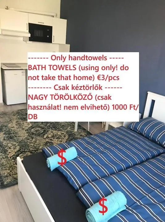 Roland Apartment Westnd Budapest Ungarn
